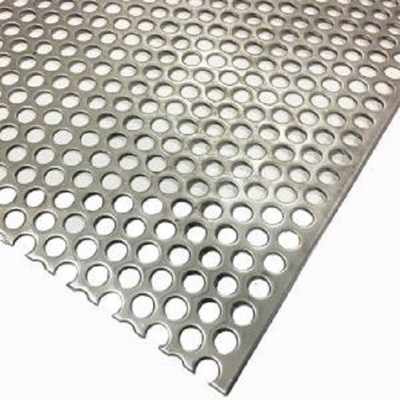 0.8mm Stärke-perforierter Blatt-Aluminiumschirm mit kundenspezifischem Loch