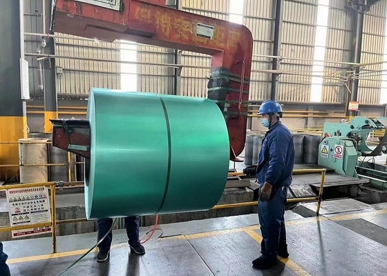 Hohe Qualität Ppgi runzelte Galvalume-Stahlspule Tole Bac Aluminium Prepainted Gi Prepainted
